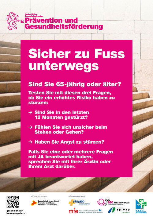 Sicher zu Fuss unterwegs