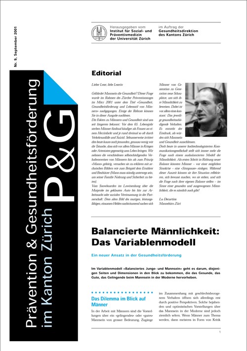 Gesundheits&shy;förderung für Männer