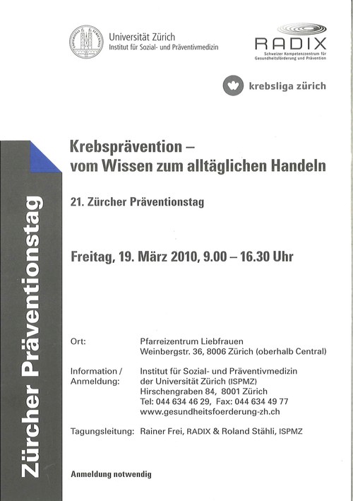 Präventionstag 2010