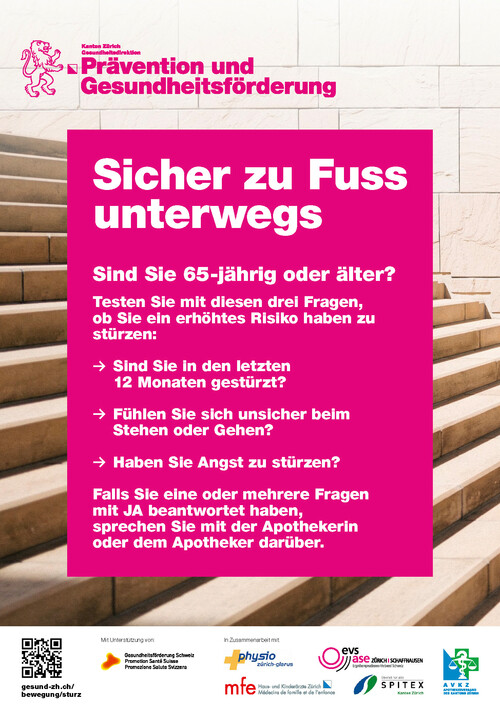 Sicher zu Fuss unterwegs