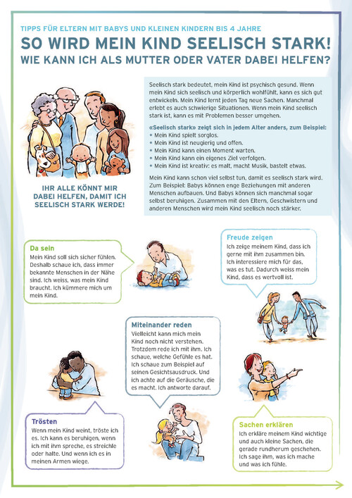 So wird mein Kind seelisch stark