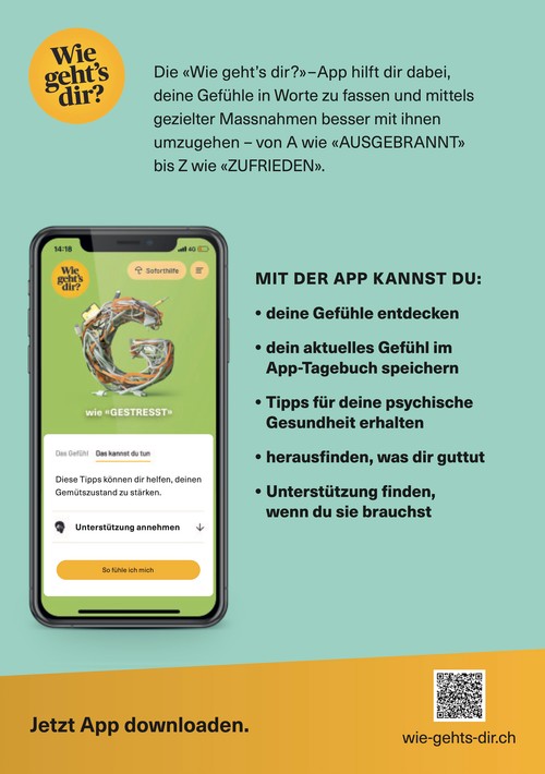 App: Wie geht's dir?